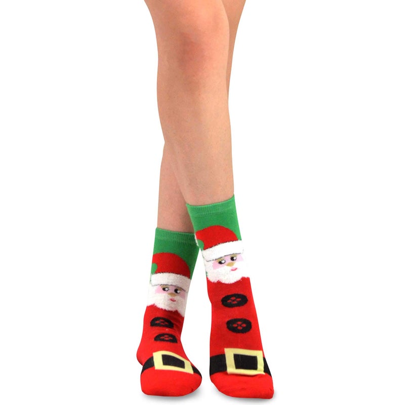 TeeHee Socks TeeHee Christmas Holiday 12-Pack Gift Socks for Women with Gift Box (Holiday-C) - Image 3